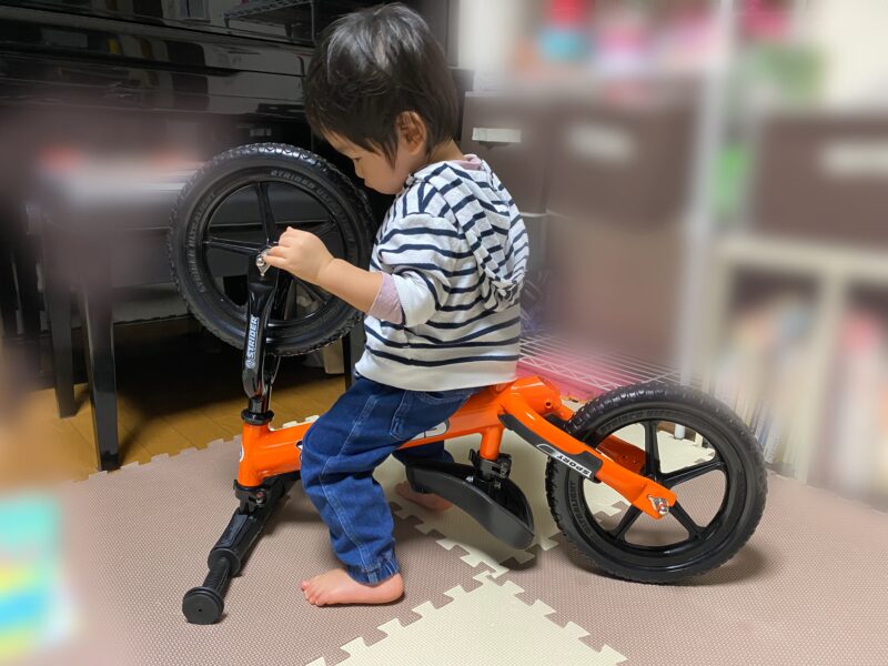 ストライダー 家で遊ぶ